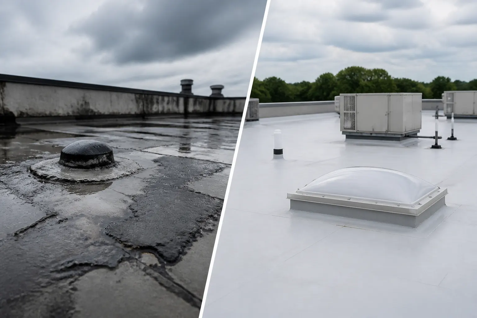 Why Your Commercial Roof Keeps Leaking After Repairs: Patching Symptoms vs. Restoring the System