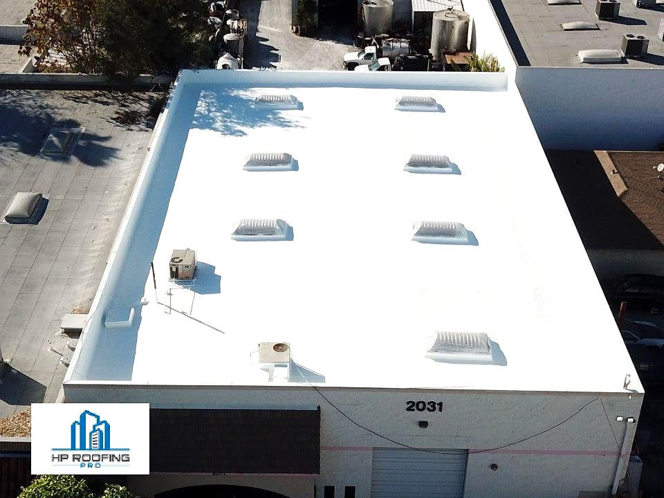 Commercial Roof Restoration - 2031 Merced, El Monte