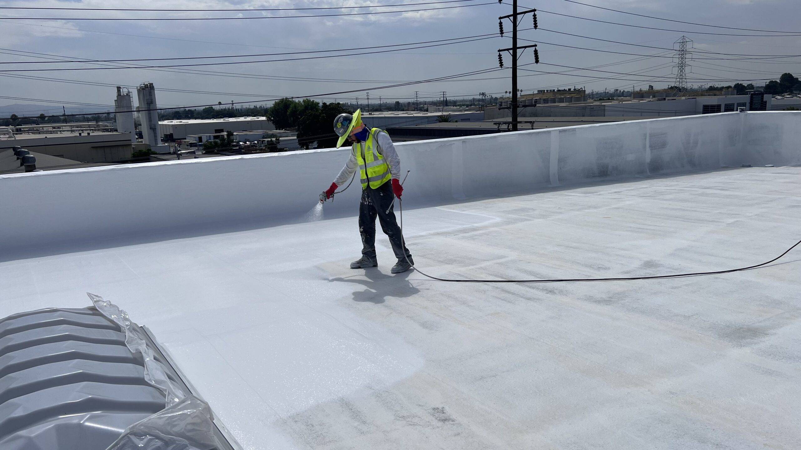 Acrylic Coating: Extend Roof Life, Save & Breathe