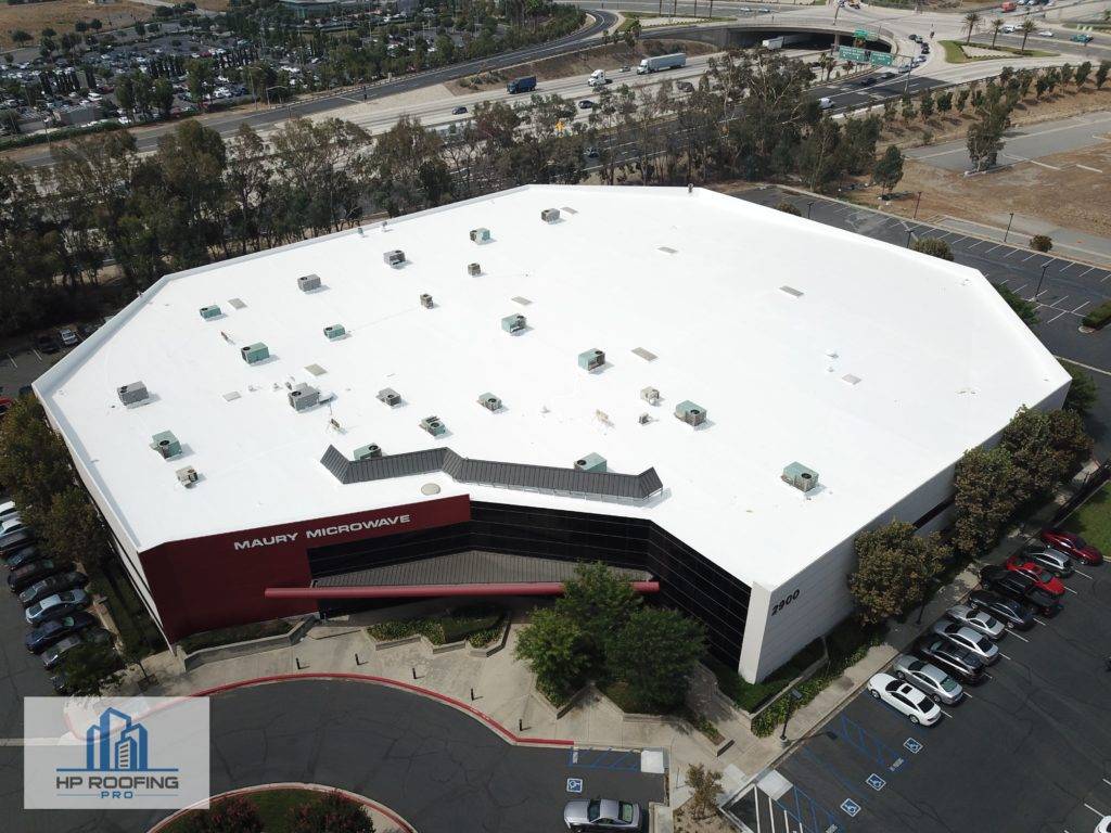 Commercial roofing project in Denver, Colorado