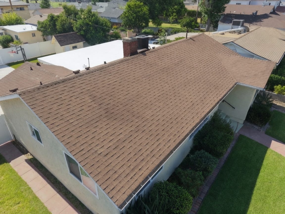 Residential Shingle-Roof Restoration in San Gabriel
